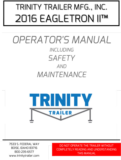 2016 Remote Control Owners Manual